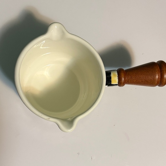 MacKenzie-Childs Courtly Check Enamel Butter Warmer - Picture 2 of 4